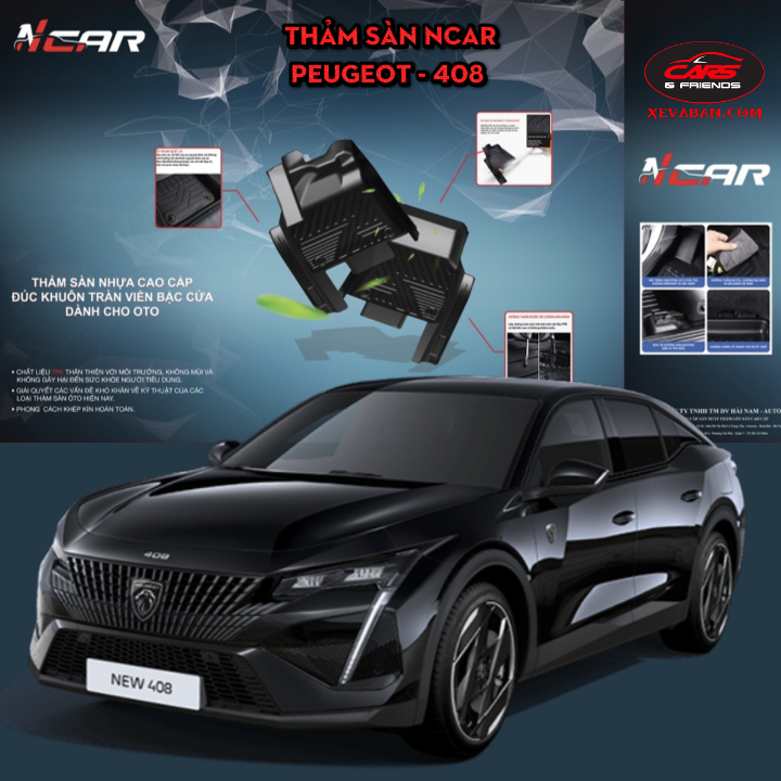 Thảm sàn Ncar cho PEUGEOT 408